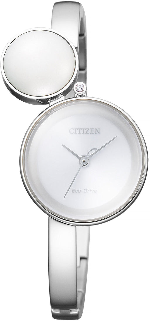 CITIZEN L Eco-Drive Ambiluna EW5491-56A woman Watch Silver Stainless Steel Band_1