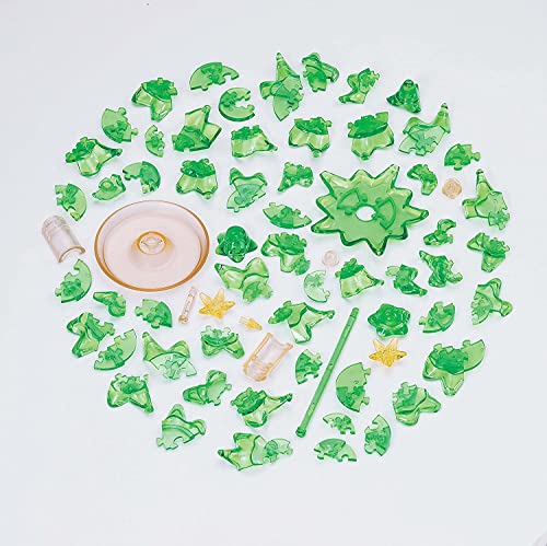 Beverly 3D Crystal Puzzle Crystal Tree Green 69 Pieces 50211 NEW from Japan_5