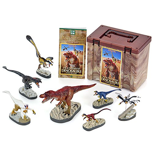 Colorata Discover Feathered Dinosaurs Premium Real figure box NEW from Japan_1