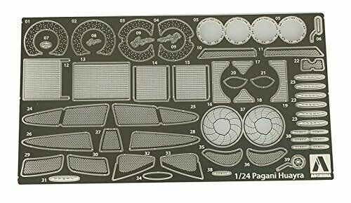 Aoshima Pagani Huayra Detail Up Parts NEW 1/24 Scale from Japan_1