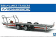 Aoshima 1/24Scale Brian James Trailers A4 Transporter Plastic Model Kit NEW_4