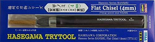 Hasegawa Cutlery of Banshu Flat Chisel (4mm) (Hobby Tool) TT111 NEW from Japan_1