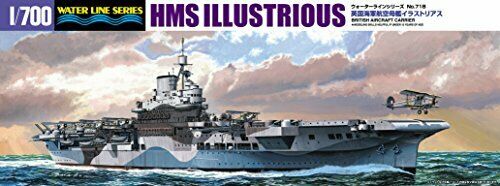 Royal Navy Aircraft Carrier HMS Illustrious 1/700 Scale Plastic Model Kit NEW_1