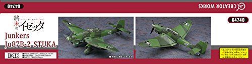 Hasegawa Izetta The Last Witch Junkers Ju 87B-2 Stuka Model Kit NEW from Japan_6