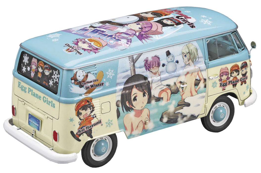 1/72 SP352 Volkswagen Type2 Delivery Van Egg Plane Girls ‎Winter Kit HSP352 NEW_1