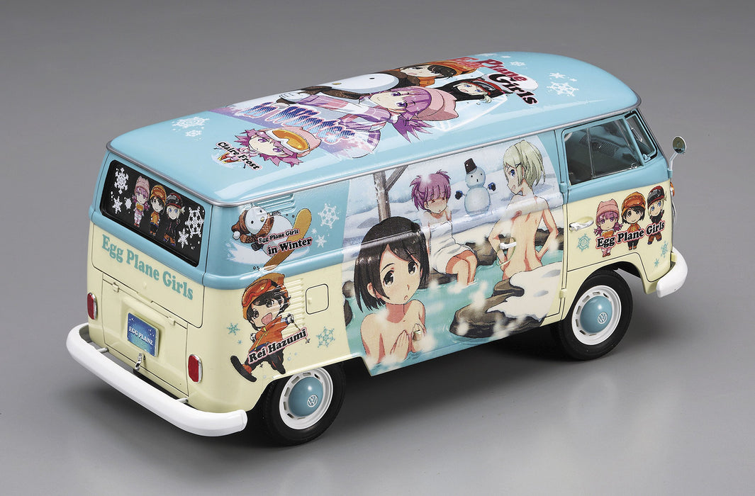 1/72 SP352 Volkswagen Type2 Delivery Van Egg Plane Girls ‎Winter Kit HSP352 NEW_4