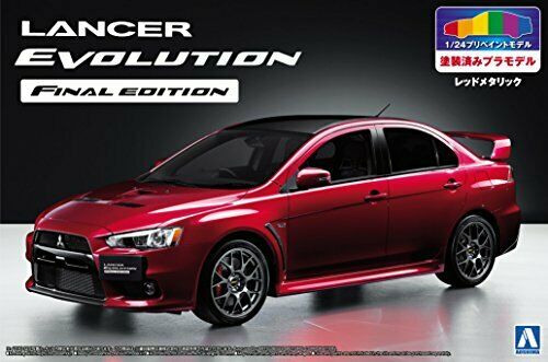 Aoshima 1/24 Mitsubishi CZ4A Lancer Evolution X Final Edition '15 (Red Metallic)_4