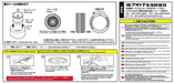 Aoshima 52402 Tuned Parts 01 1/24 BBS RG 17inch Tire & Wheel Set NEW from Japan_4