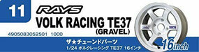 Aoshima 1/24 Volk Racing TE37 16inch (Accessory) NEW from Japan_4