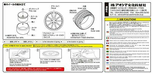 Aoshima 1/24 SSR Executor CV01 19 Inch (Accessory) NEW from Japan_3