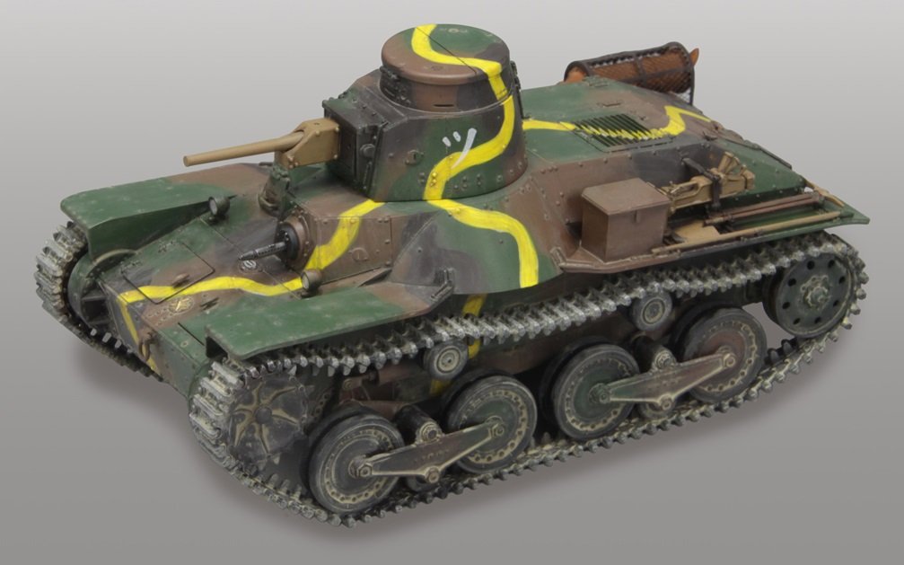 Fine Molds FM48 IJA Type 95 Light Tank Ha-Go "Battle of Khalkhin Gol" 1/35 scale_4