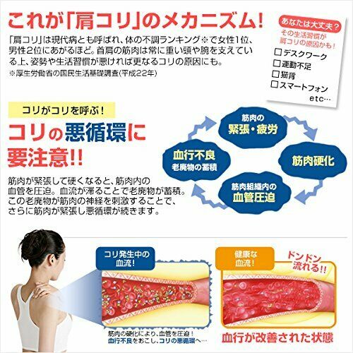 Phiten Necklace RAKUWA Magnetic Titanium Necklace V Type 50cm  NEW from Japan_4