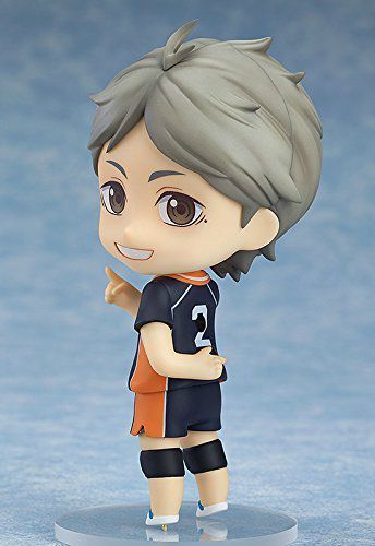 Nendoroid 665 Haikyu!! KOSHI SUGAWARA Action Figure ORANGE ROUGE NEW from Japan_6