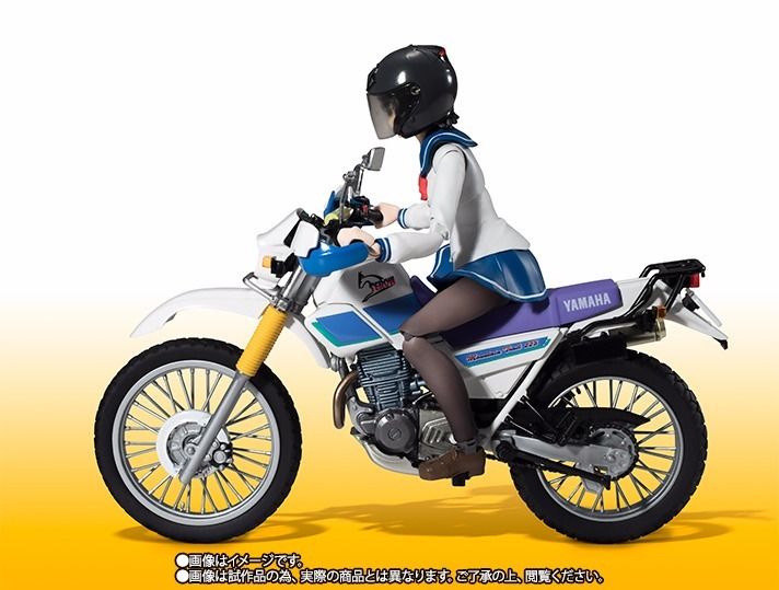 S.H.Figuarts Bakuon!! ONSA AMANO School Uniform & SEROW225W Figure BANDAI NEW_3