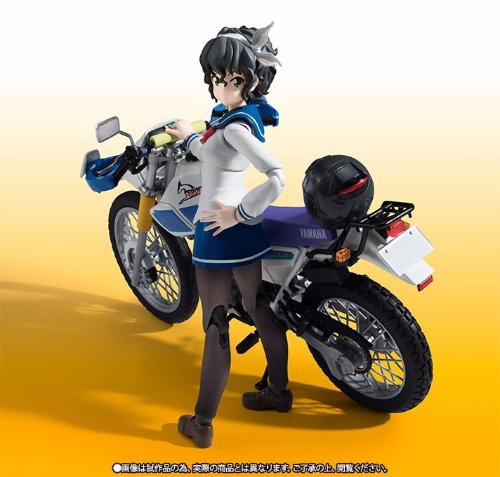 S.H.Figuarts Bakuon!! ONSA AMANO School Uniform & SEROW225W Figure BANDAI NEW_5