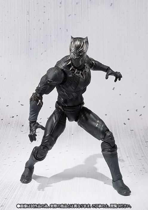 S.H.Figuarts Captain America Civil War BLACK PANTHER Action Figure BANDAI NEW_4