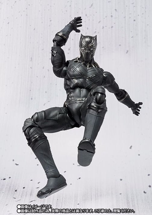 S.H.Figuarts Captain America Civil War BLACK PANTHER Action Figure BANDAI NEW_7