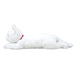 Hizaneko Cat Plush Doll on Lap Real-Feeling Size S 15cm White Cat ‎P-1982 NEW_3