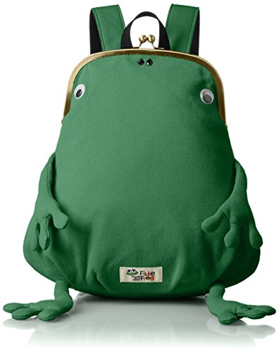 gym master Frogmouth mini backpack fluke frog Cotton Green NEW from Japan_1