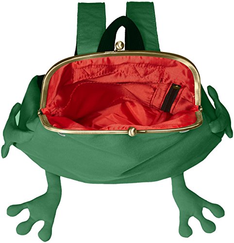 gym master Frogmouth mini backpack fluke frog Cotton Green NEW from Japan_5