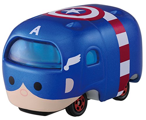 TAKARA TOMY TOMICA DISNEY MOTORS TSUM TSUM MARVEL CAPTAIN AMERICA TSUM NEW F/S_1