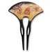 Lacquer hairpin Kyoga (B) 4X-137 Maeju lacquerware 13.2x9.3x2cm Acrylic resin_1