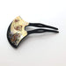 Lacquer hairpin Kyoga (B) 4X-137 Maeju lacquerware 13.2x9.3x2cm Acrylic resin_3