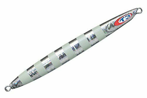 Jackall Anchovy Metal Type-III Flutter Metal Jig 200g Glow Stripe NEW from Japan_1