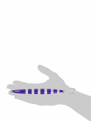 Jackall Anchovy Metal Type-III Flutter Metal Jig 250g Purple Glow Stripe NEW_3