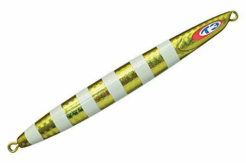 Jackall Anchovy Metal Type-III Flutter Metal Jig 250g Glow Gold Stripe NEW_1