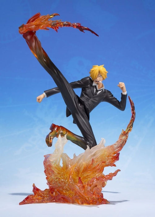 Figuarts ZERO SANJI Diable Jambe Premier Hachis PVC Figure One Piece BANDAI NEW_3