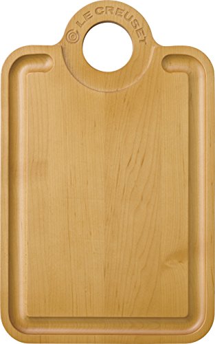 Le Creuset maple wood cutting board wooden 965005-00-00 (33.5x21x2cm) NEW_1