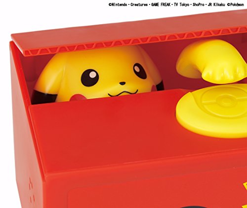Pokemon Pikachu Moving Electronic Coin Bank Piggy Bank Box NEW from Japan_4