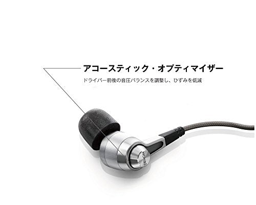 DENON Canal Type earphone AH-C720SREM Silver High Resolution NEW from Japan_4