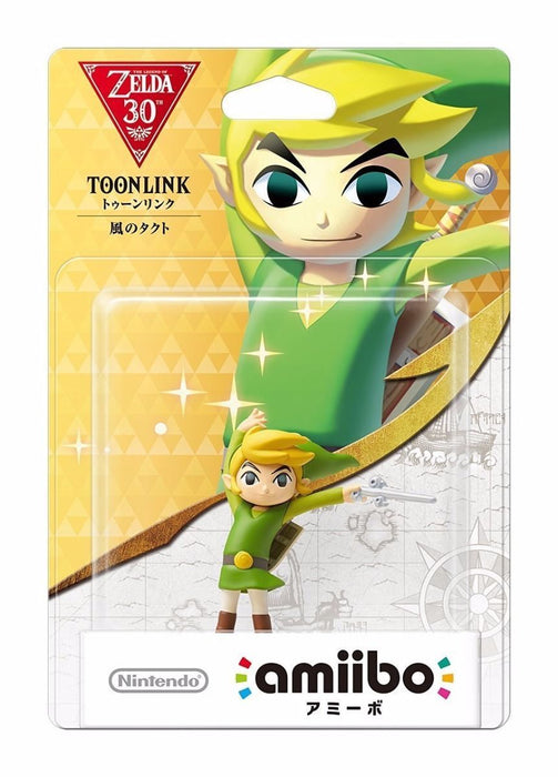 Nintendo amiibo The Legend of Zelda The Wind Waker TOON LINK 3DS Wii NEW Japan_2