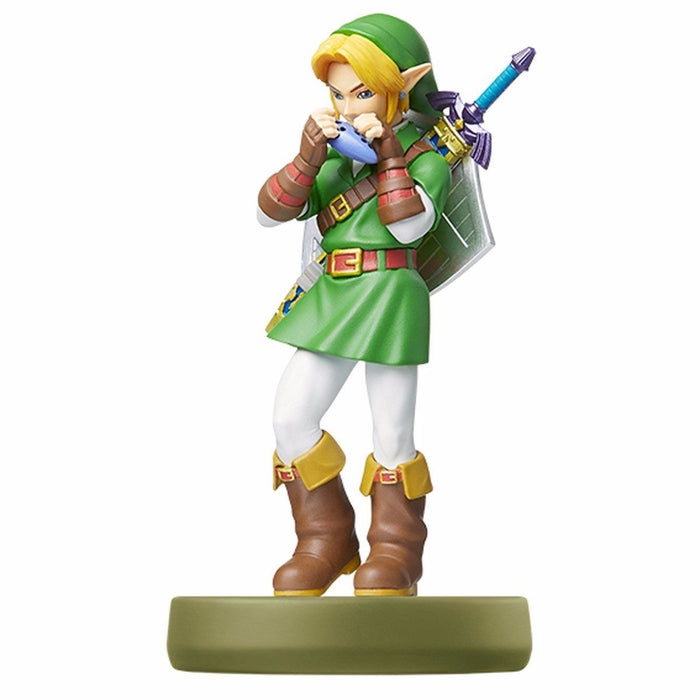 Nintendo amiibo The Legend of Zelda Ocarina of Time LINK 3DS Wii Accessories NEW_1