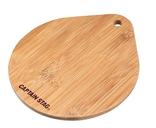 CAPTAIN STAG Glamping Kitchenware bamboo plate UG-3018 NEW from Japan_1