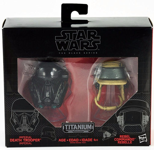 STAR WARS BLACK Series Titanium DEATH TROOPER & REBEL COMMANDO TAKARA TOMY NEW_2