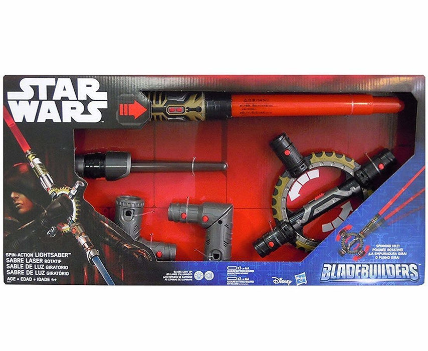 Star Wars Bladebuilders SPIN-ACTION LIGHTSABER TAKARA TOMY NEW from Japan F/S_4