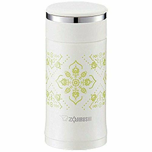 ZOJIRUSHI SM-ED20-WP Compact Design Stainless Mug Peal White 200ml NEW_1