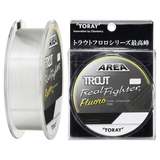 TORAY Area Trout Real Fighter Fluoro 100m 2.5lb Fishing Line Natural NEW_1