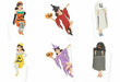 Fuchiko of Kitan club cup Halloween All 6set Gashapon mascot toys Complete set_1