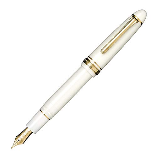 Sailor Profit Standard 21 Fountain Pen Fine Nib 21K Gold White Body 11-2021-210_1