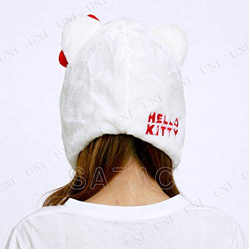 Hello Kitty Sanrio White Cap Hat Costume Cosplay Party SAZAC One-size SAN-895WT_4