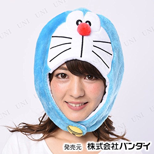 SAZAC Kigurumi Character CAP Doraemon One-size Unisex Adult ‎BAN-065 NEW_2