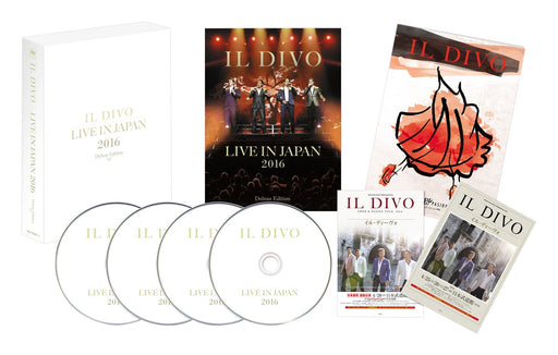 IL DIVO LIVE AT BUDOKAN 2016 JAPAN 2 BLU-SPEC CD2+DVD+BLU-RAY Ltd/Ed. SICP-31011_1