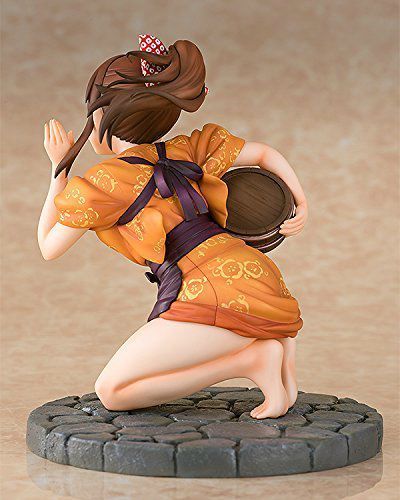 Phat! THE IDOLMASTER MINAKO SATAKE Poka Poka Service Ver 1/8 PVC Figure NEW F/S_3