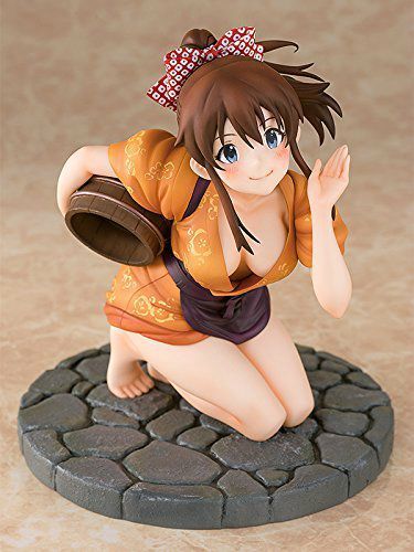 Phat! THE IDOLMASTER MINAKO SATAKE Poka Poka Service Ver 1/8 PVC Figure NEW F/S_5