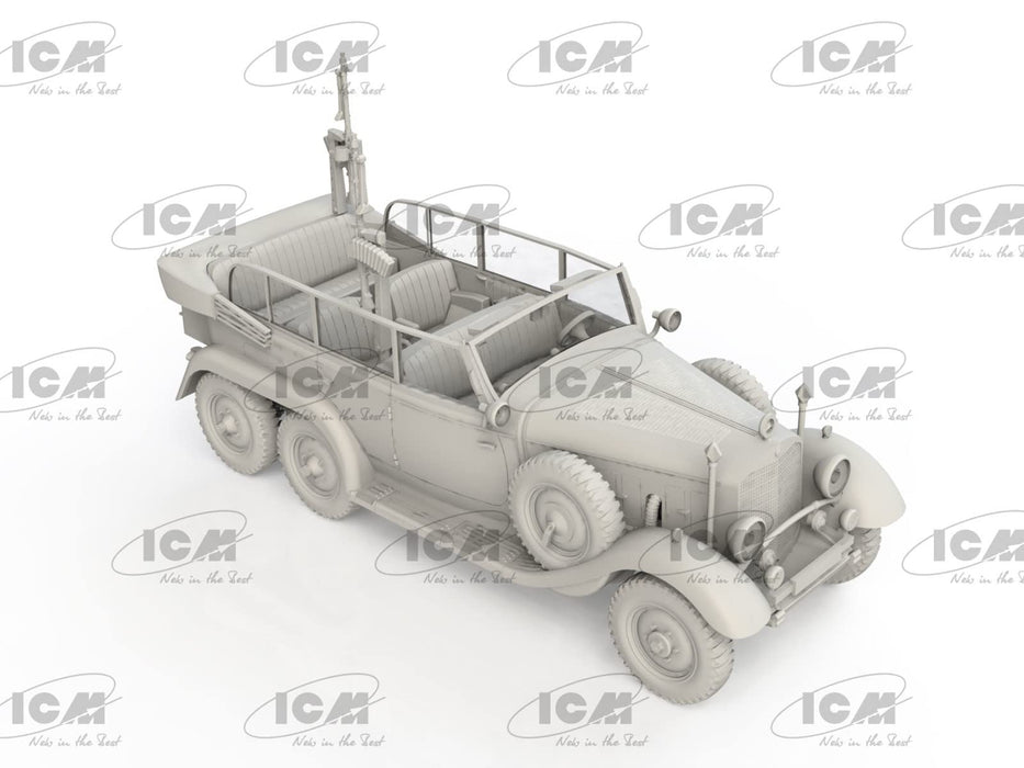 ICM 1/72 German Type G4 Partisanenwagen with MG34 Model Kit ICM72473 NEW_3