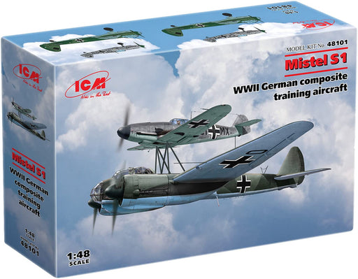 ICM 1/48 WWII Luftwaffe Mistel S1 Plastic Model Kit ICM48101 NEW from Japan_1